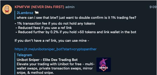 分析Unibot和Telegram Bot赛道的机遇与风险插图1 分析Unibot和Telegram Bot赛道的机遇与风险