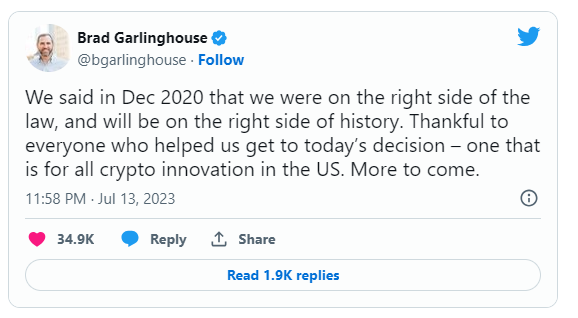 关于XRP裁决具有里程碑意义,新的加密法案还需要数年时间插图 关于XRP裁决具有里程碑意义,新的加密法案还需要数年时间