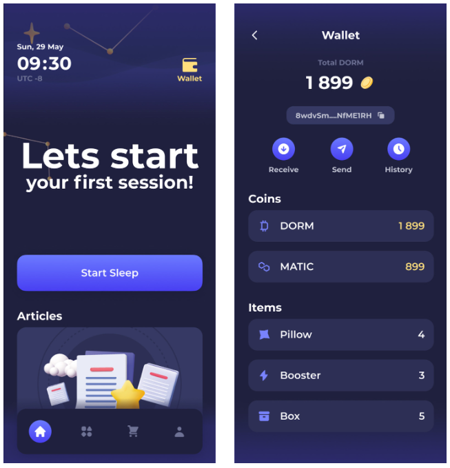 Dormint:一款带有金钱奖励的Web3睡眠分析应用程序插图 Dormint:一款带有金钱奖励的Web3睡眠分析应用程序