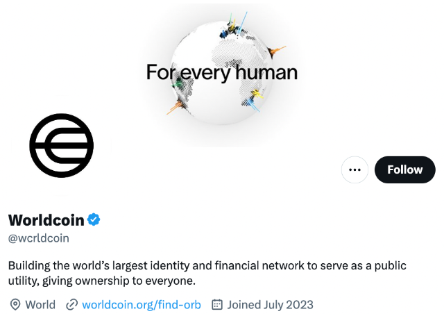Worldcoin推出后,Twitter上出现了很多冒充的骗子插图 Worldcoin推出后,Twitter上出现了很多冒充的骗子