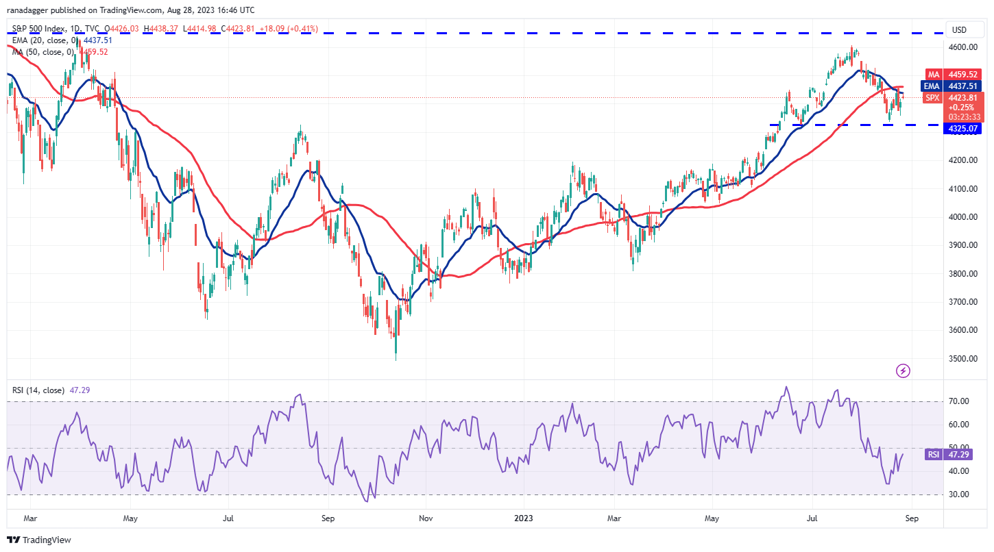 数字货币价格分析8/28：SPX、DXY、BTC、ETH、BNB、XRP、ADA、DOGE、SOL、DOT
