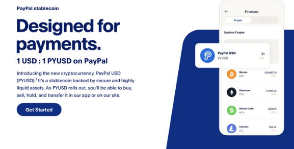 美国首家大型金融机构PAYPAL加密稳定币领域插图 美国首家大型金融机构PAYPAL加密稳定币领域