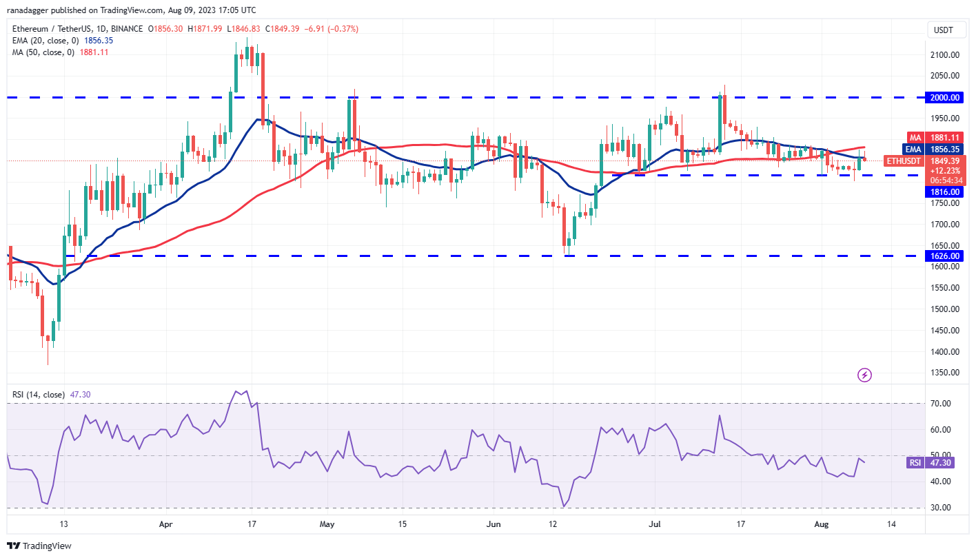 数字货币行情分析8/9:BTC、ETH、BNB、XRP、DOGE、ADA、SOL、MATIC、LTC、DOT插图2 数字货币行情分析8/9:BTC、ETH、BNB、XRP、DOGE、ADA、SOL、MATIC、LTC、DOT