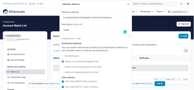 如何利用工具追踪链上活动数据?插图9 如何利用工具追踪链上活动数据?
