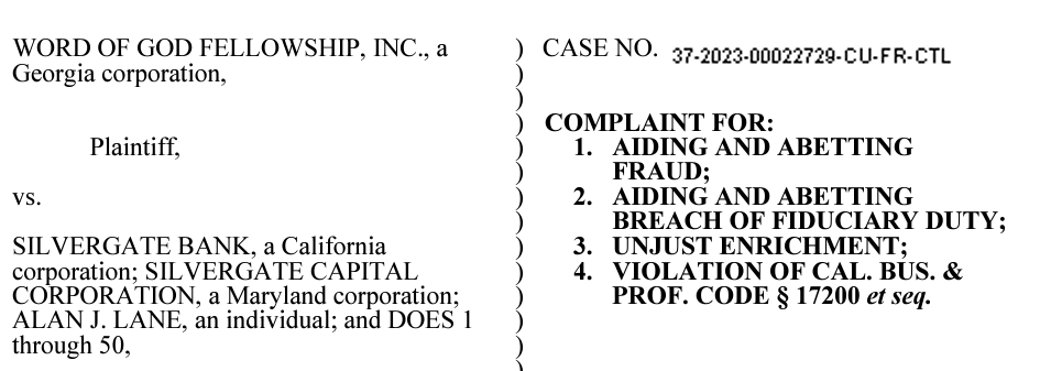 Silvergate首席执行官因正在进行的清算和投资者诉讼而离职插图 Silvergate首席执行官因正在进行的清算和投资者诉讼而离职