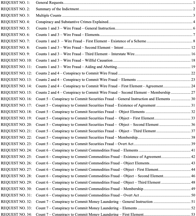 SBF检察官提交拟议的陪审团审判指示插图 SBF检察官提交拟议的陪审团审判指示