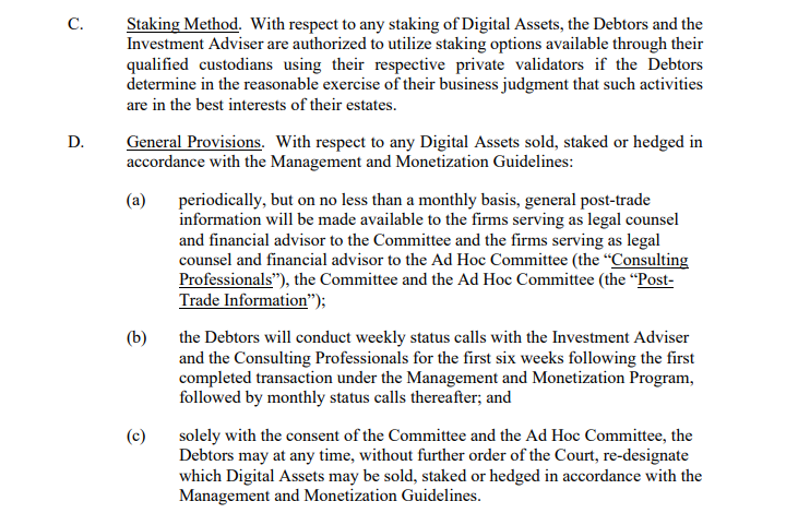 FTX向Galaxy Digital提交动议以管理恢复的加密资产插图 FTX向Galaxy Digital提交动议以管理恢复的加密资产