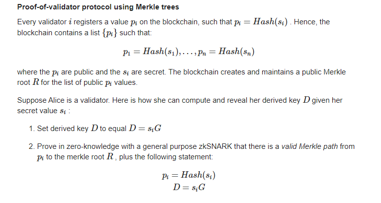 探讨以太坊社区近期提出的新概念Proof of Validator插图5 探讨以太坊社区近期提出的新概念Proof of Validator