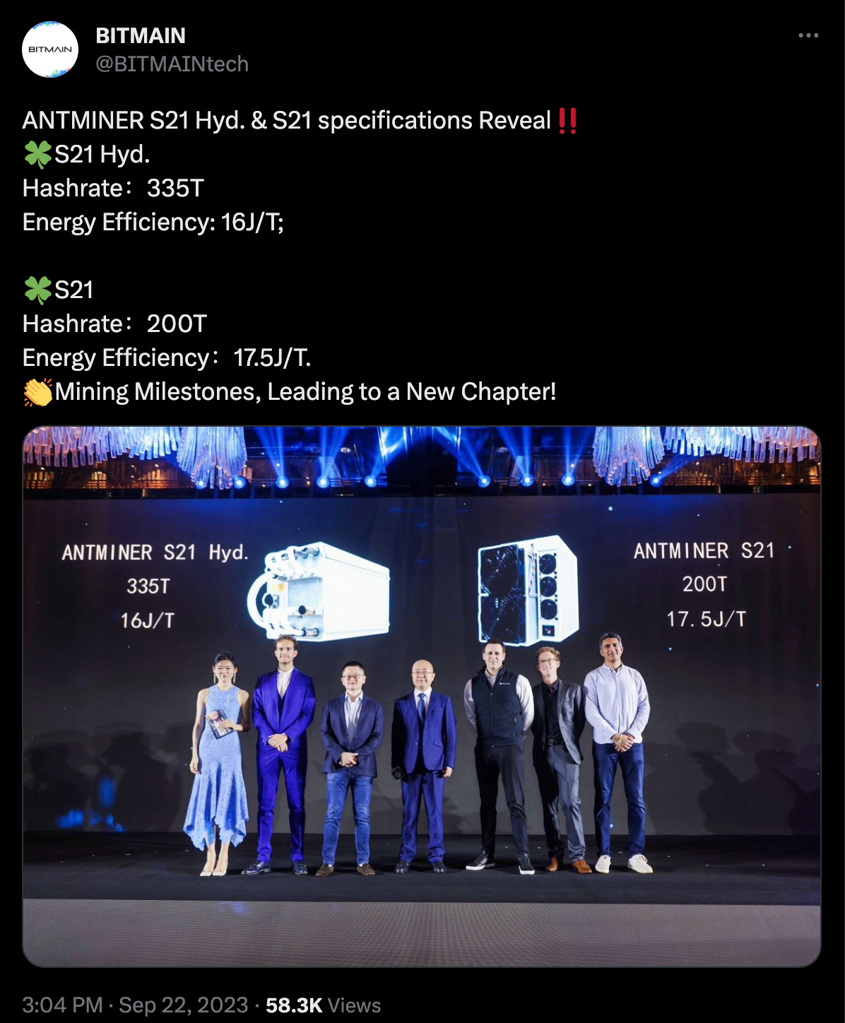 比特币矿工在世界数字矿业峰会上加倍提高效率和可再生能源