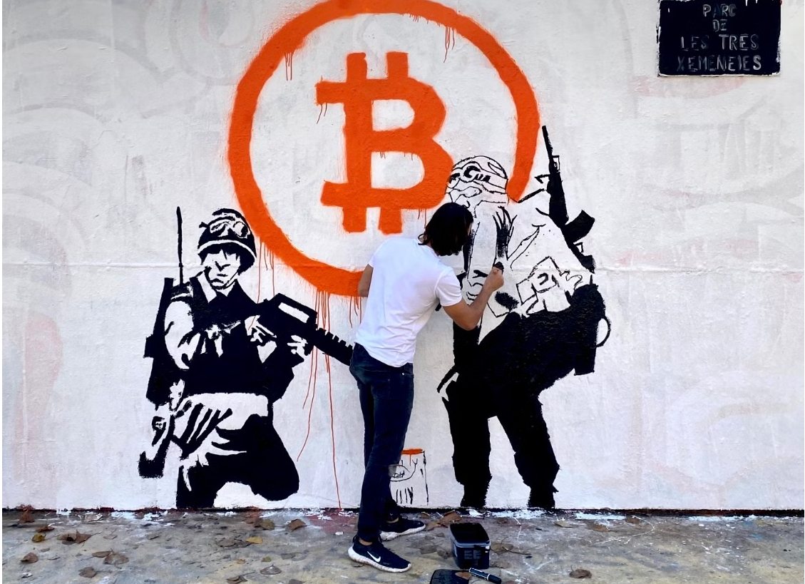 巴塞罗那涂鸦艺术家分享他们对比特币的热爱插图3 巴塞罗那涂鸦艺术家分享他们对比特币的热爱