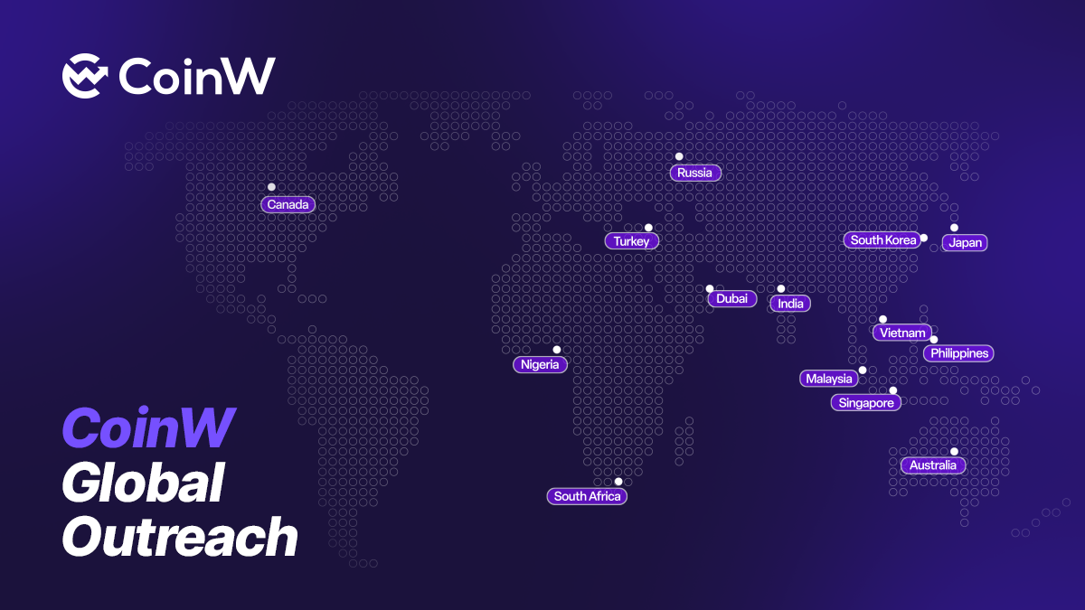 加密货币交易所CoinW计划如何在全球范围内扩张