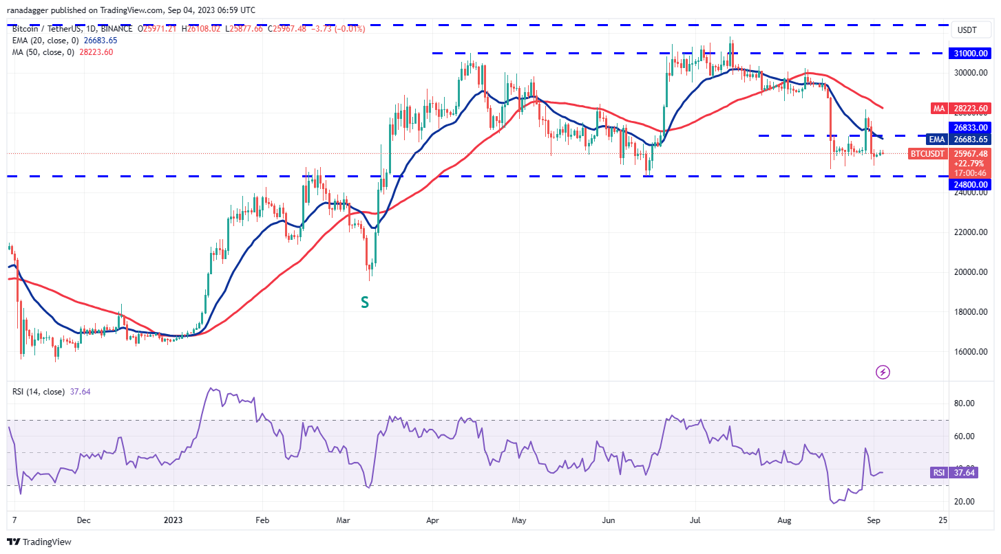 比特币再次窄幅震荡,但TON、LINK、MKR、XTZ蓄势待发插图1 比特币再次窄幅震荡,但TON、LINK、MKR、XTZ蓄势待发