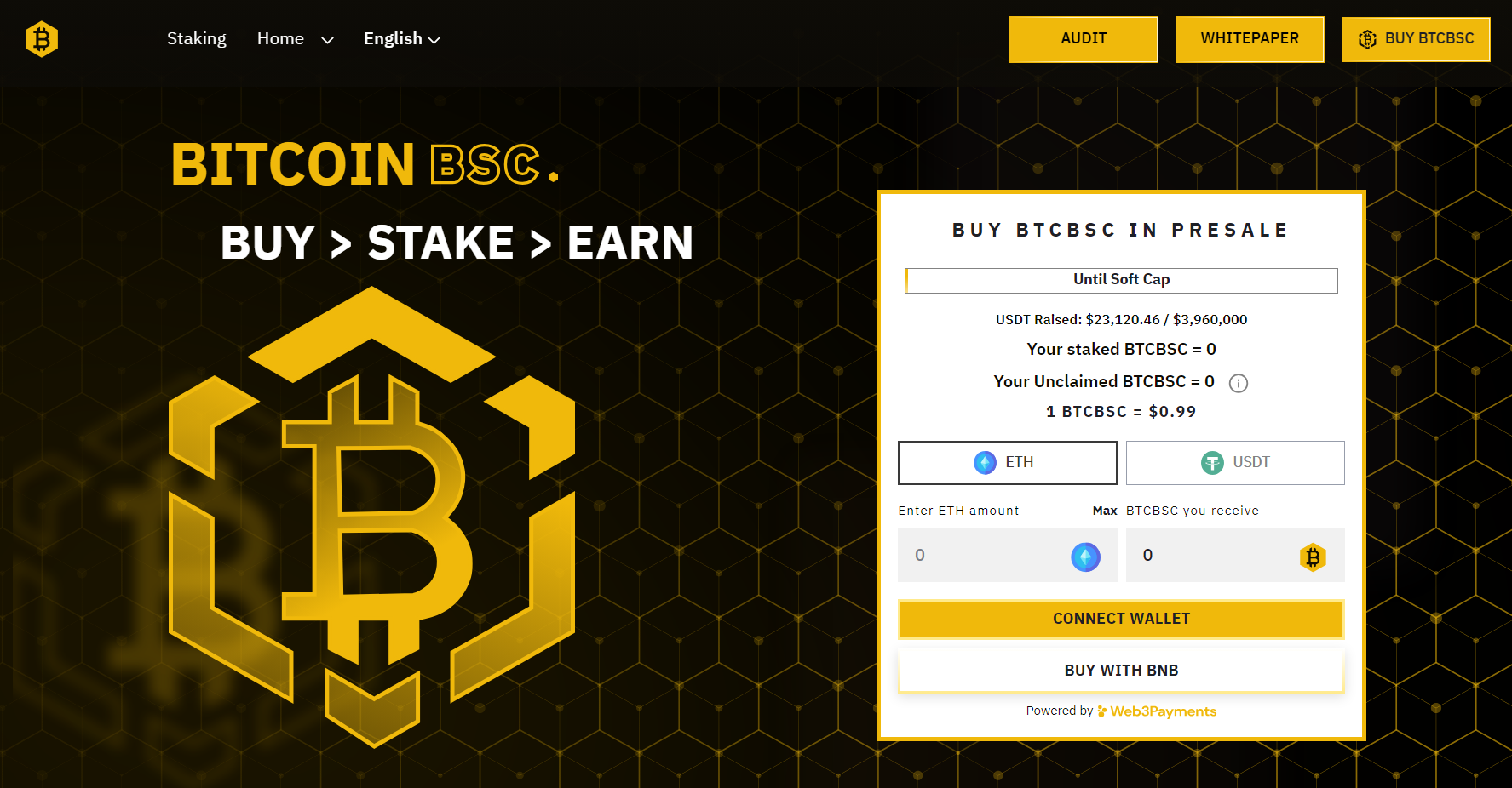 新加密货币项目Bitcoin BSC启动原生代币BTCBSC预售插图 新加密货币项目Bitcoin BSC启动原生代币BTCBSC预售