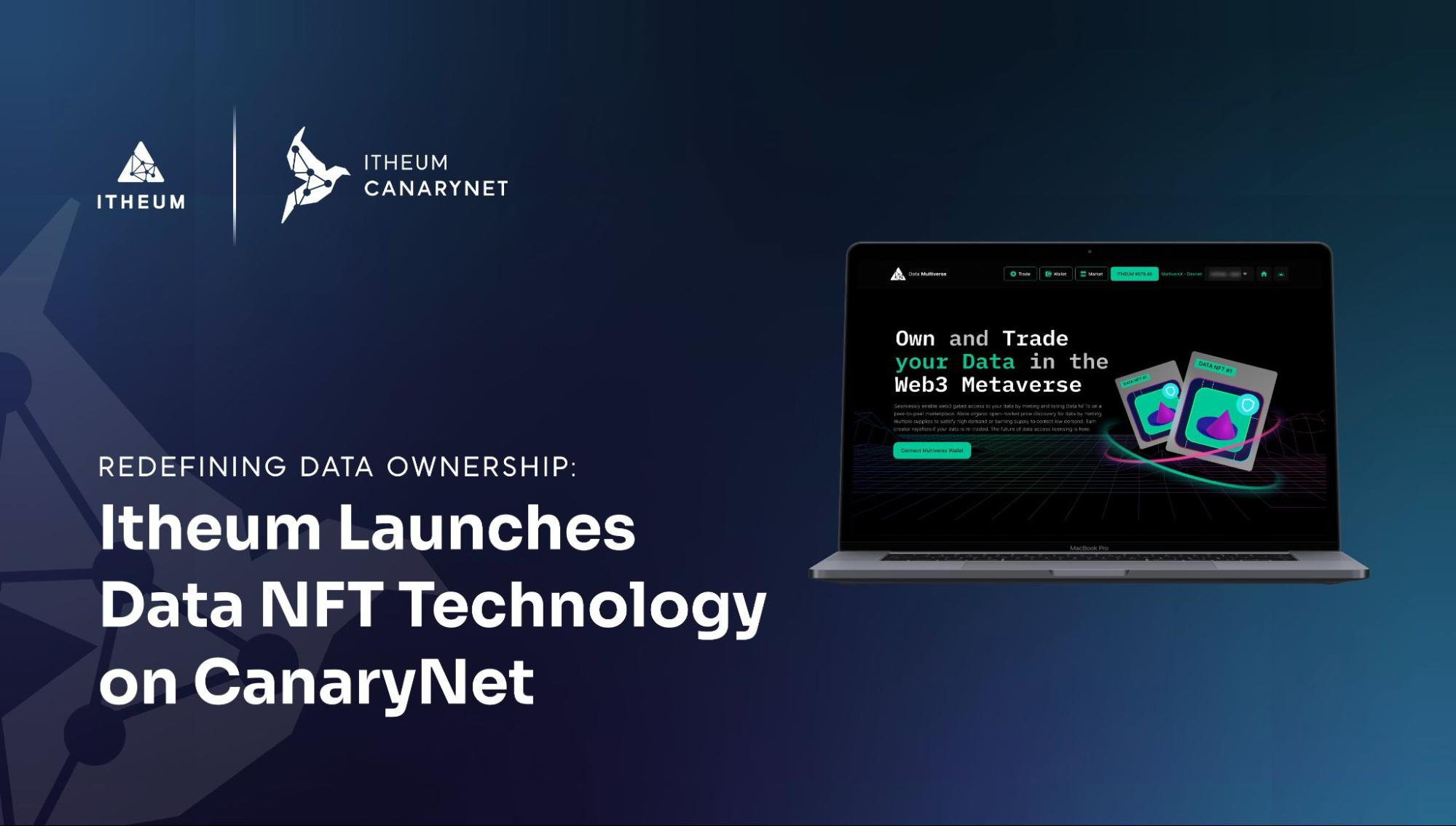 Itheum在CanaryNet上推出Data NFT技术,重新定义数据所有权插图 Itheum在CanaryNet上推出Data NFT技术,重新定义数据所有权