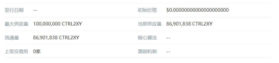 CTRL2XY币插图 CTRL2XY币