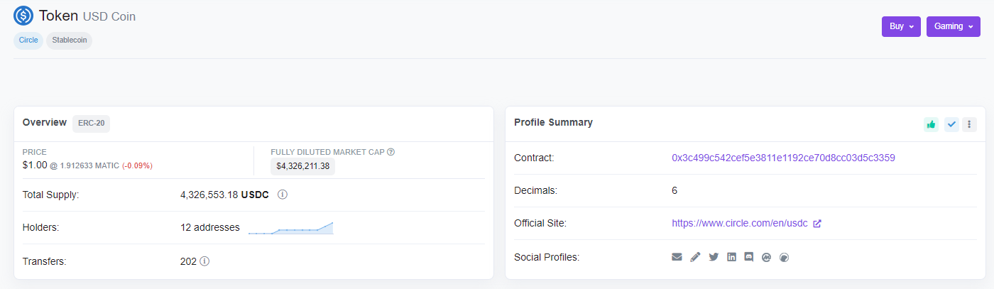 Circle在Polygon上推出原生USDC代币插图 Circle在Polygon上推出原生USDC代币