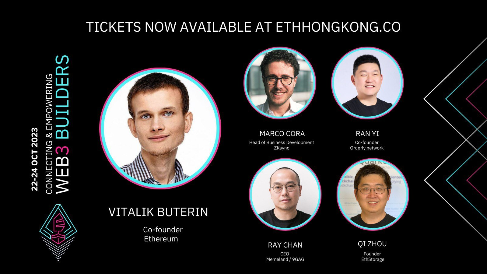 以太坊创始人Vitalik Buterin将在ETH Hong Kong 2023城市第一届以太坊聚会上发表演讲插图 以太坊创始人Vitalik Buterin将在ETH Hong Kong 2023城市第一届以太坊聚会上发表演讲