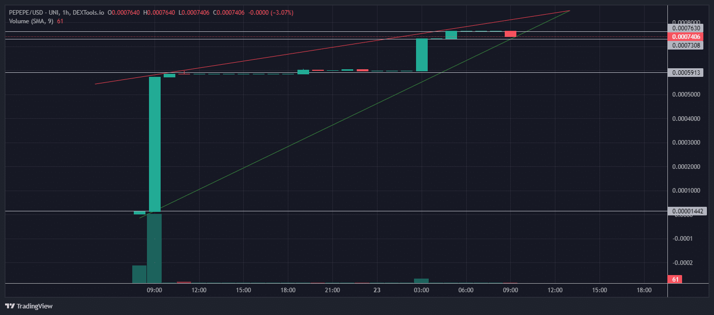 PEPEPE币为什么一夜之间上涨33000%?插图 PEPEPE币为什么一夜之间上涨33000%?