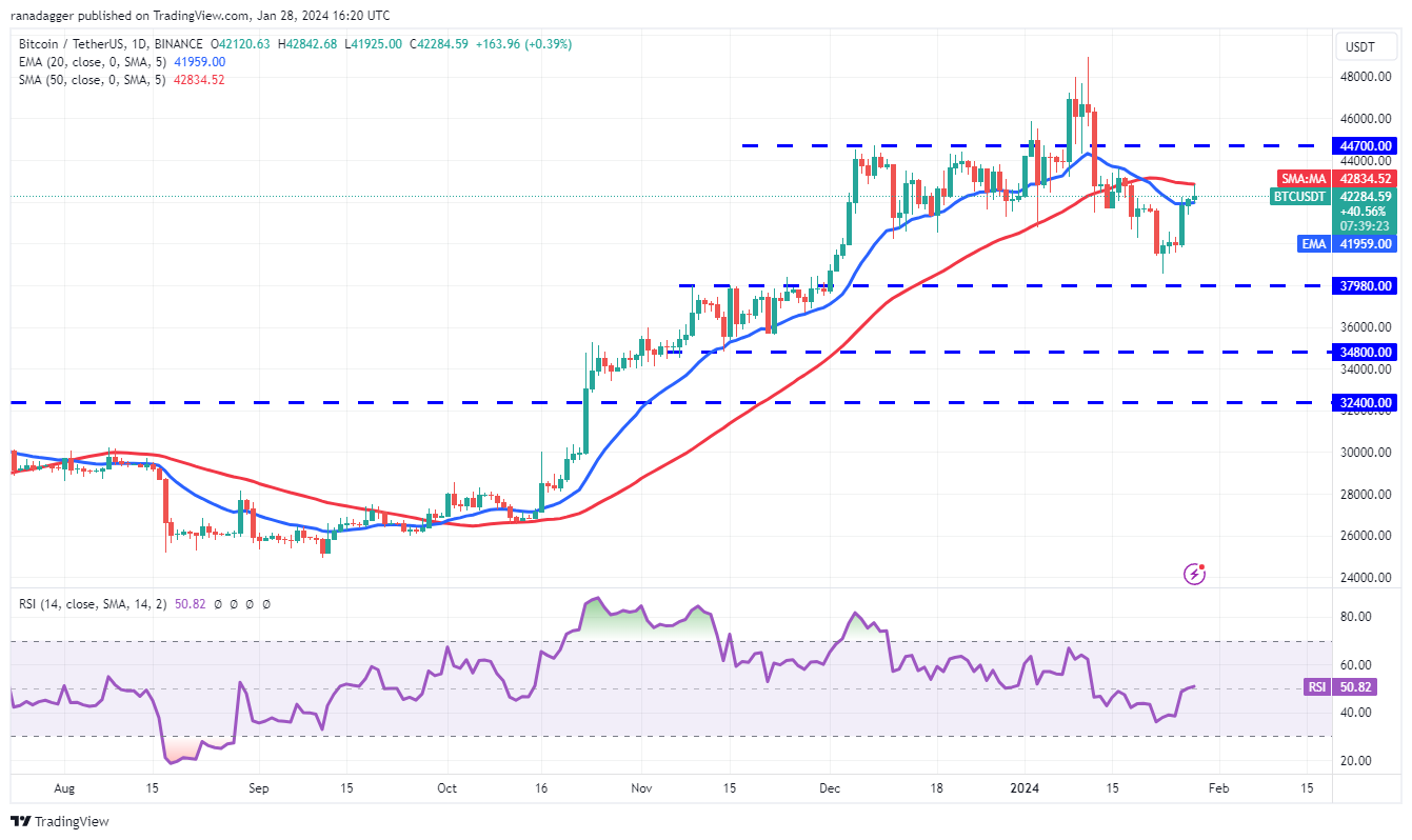 比特币行情区间震荡为SOL、AVAX、RNDR和SUI上涨奠定了基础