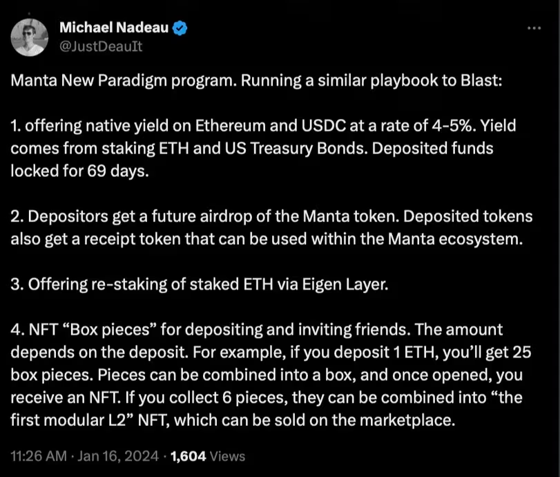 Manta Pacific取代Base成为第四大扩展解决方案插图 Manta Pacific取代Base成为第四大扩展解决方案