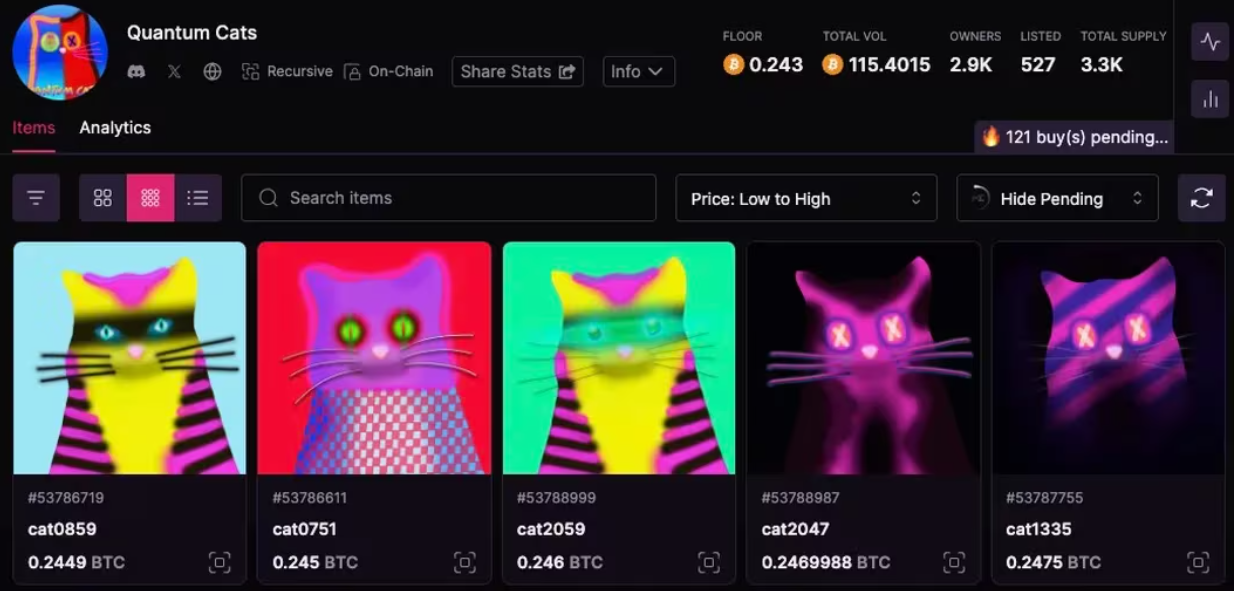 Taproot Wizards的新比特币NFT交易价格已是初始售价的两倍插图 Taproot Wizards的新比特币NFT交易价格已是初始售价的两倍