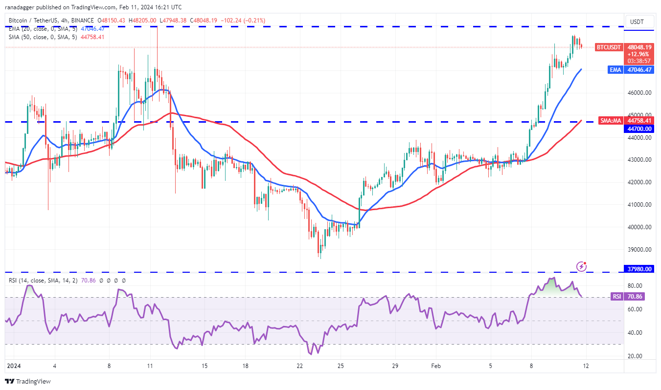 比特币行情逼近5万美元,为IMX、KAS、TIA和 STX打开上涨大门插图2 比特币行情逼近5万美元,为IMX、KAS、TIA和 STX打开上涨大门