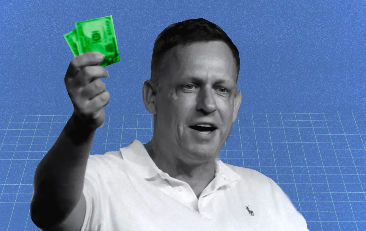 Peter Thiel在牛市前对比特币、以太坊投资了2亿美元