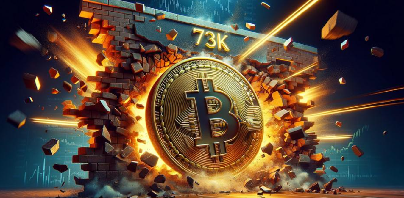 随着比特币ETF流入超过10亿美元,比特币价格创下7.36万美元的历史新高插图 随着比特币ETF流入超过10亿美元,比特币价格创下7.36万美元的历史新高