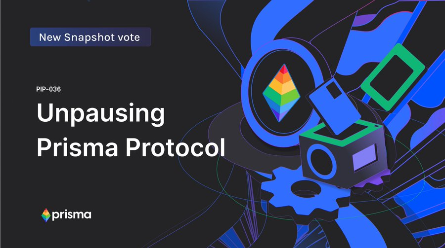 Prisma Finance获得DAO批准重启协议获得社区大力支持