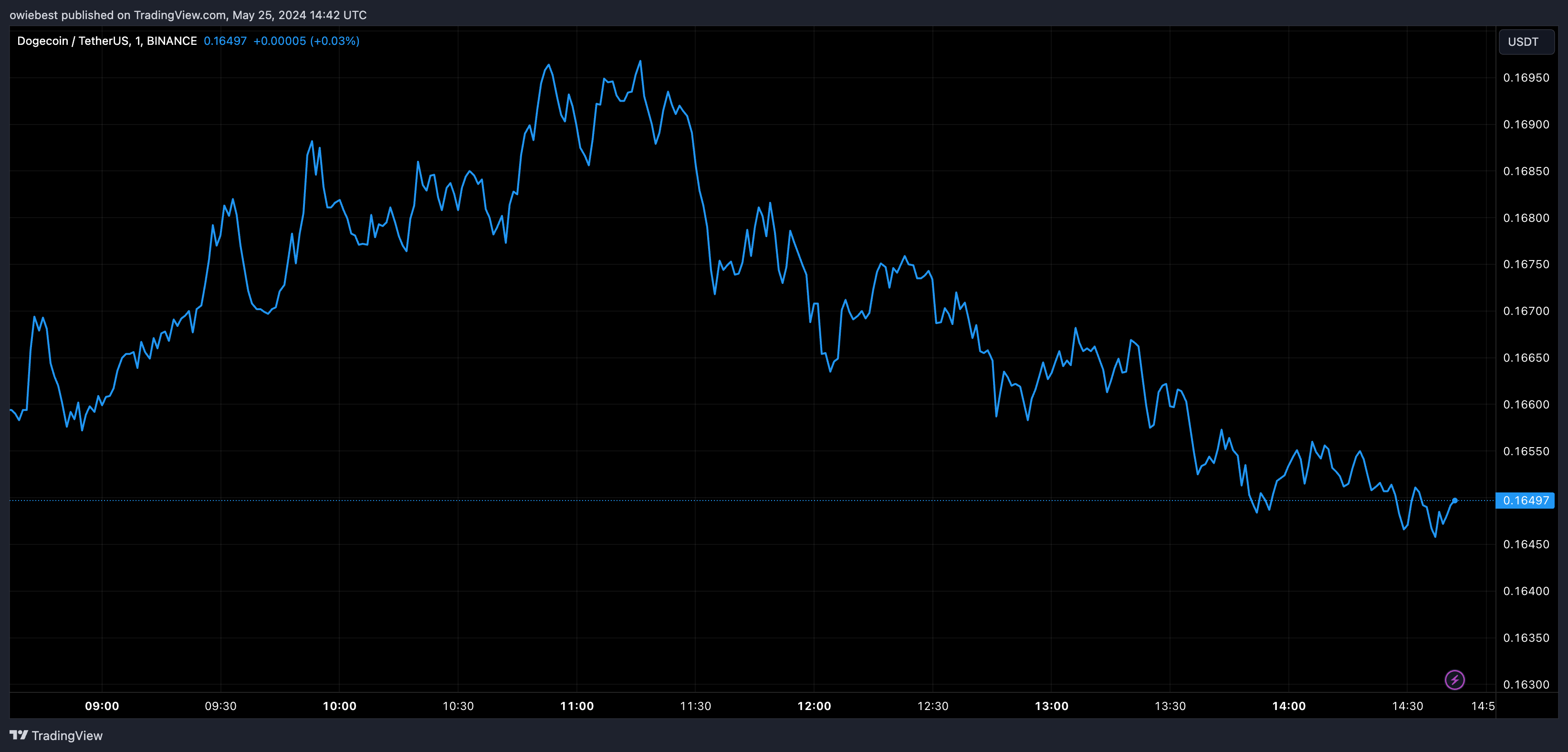 狗狗币价格预测：先暴跌30%，然后再飙升？
