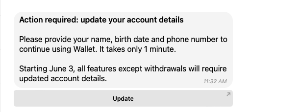 Telegram钱包执行新的KYC规则并更换提供商