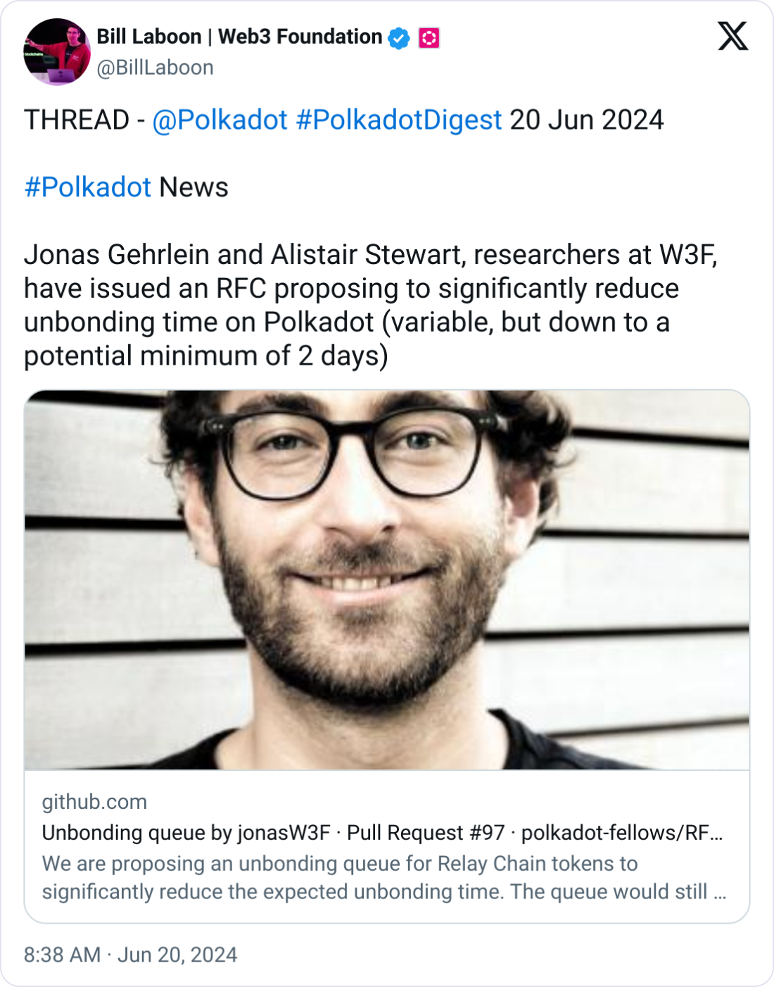 Polkadot的新提案将解除质押时间缩短至2天插图 Polkadot的新提案将解除质押时间缩短至2天