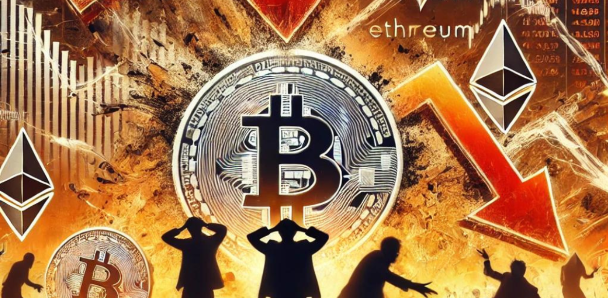 加密货币市场陷入恐慌：​​比特币和以太坊正在崩盘
