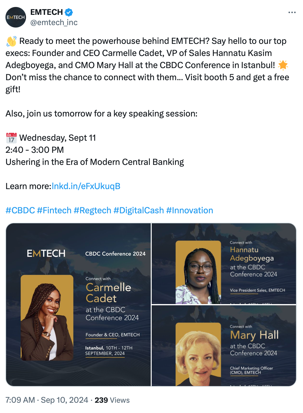 埃森哲投资Emtech以增强CBDC和金融科技解决方案