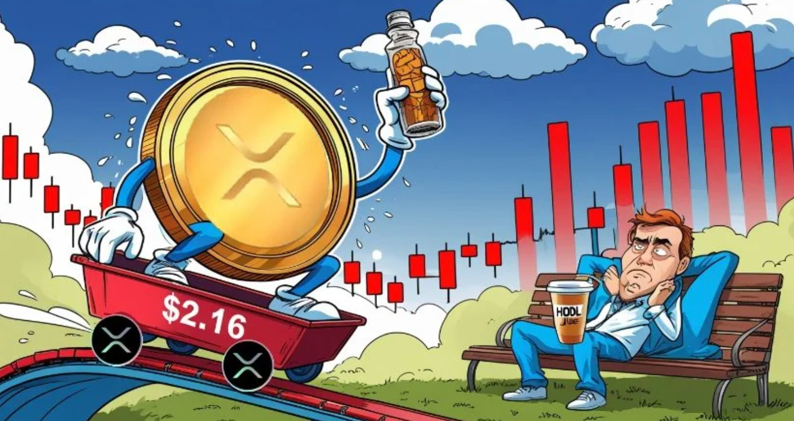 网络活动下降,交易量激增,市场谨慎,瑞波币XRP面临抛售压力插图 网络活动下降,交易量激增,市场谨慎,瑞波币XRP面临抛售压力