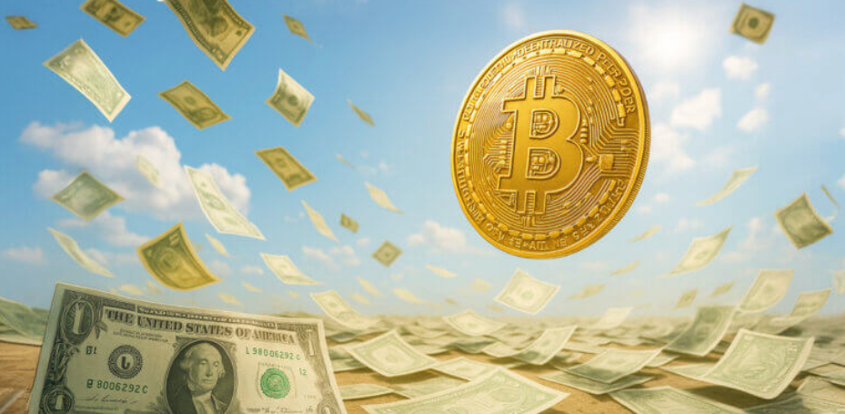 中东紧张局势有望结束，比特币价格一度下跌六位数，后回落至10.4万美元