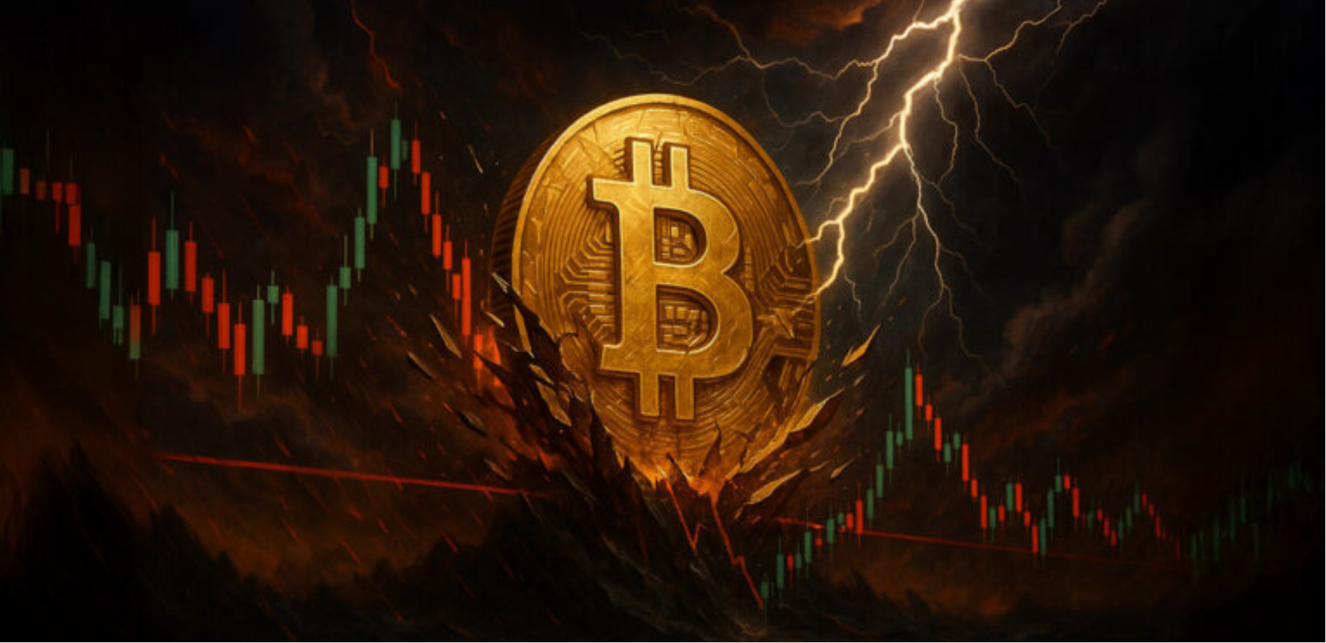 比特币价格在两周内最大小时回调中跌破 11.6 万美元，存在进一步回调至 11.4 万美元的风险