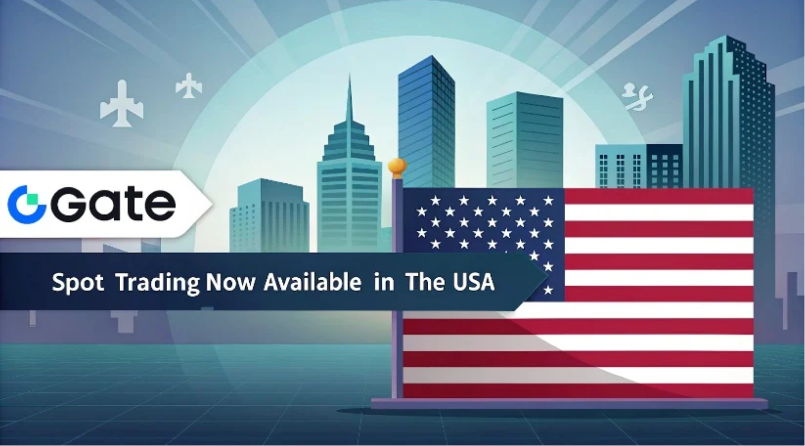 数字货币交易所芝麻开门Gate US在美国推出现货交易服务